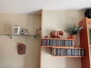 Estanterías CD Madera