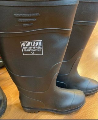 Botas de goma WORKTEAM negras