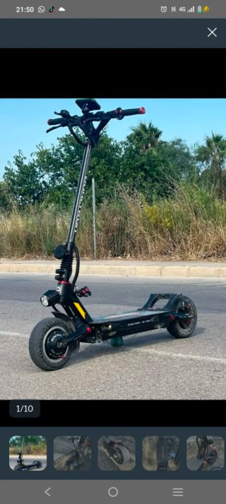 Patín Eléctrico Dualtron plus no dgt se cambia