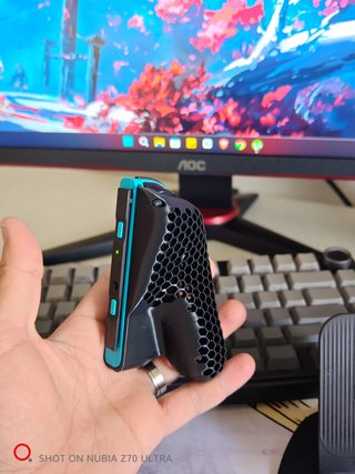 Suporte Vertical TATE + Grip 3D para Switch