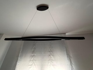Lámpara de Techo Minimalista Negra