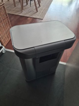 Cubo de Basura Simplehuman 55L Acero