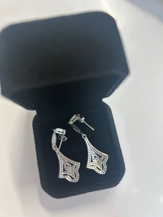 Pendientes Art Nouveau/Deco Plata