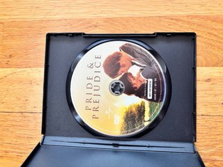 DVD Orgullo y Prejuicio