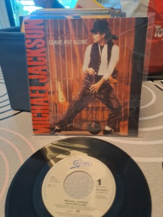 Single Michael Jackson Leave Me Alone 1989,(Nuevo)