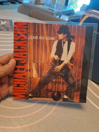 Single Michael Jackson Leave Me Alone 1989,(Nuevo)