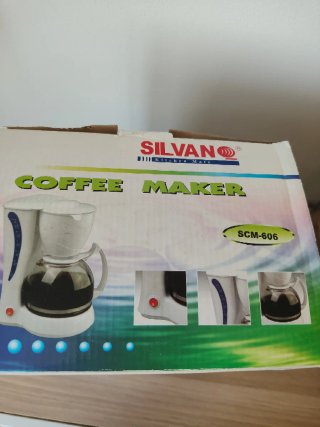 Cafetera Eléctrica Silvan SCM-606 NUEVA
