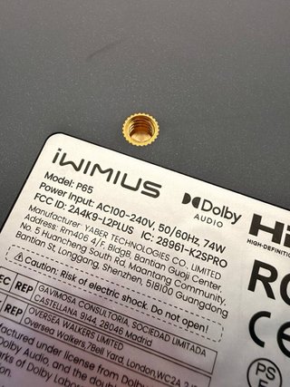Proyector iWimius P65 4K Audio Dolby nuevo