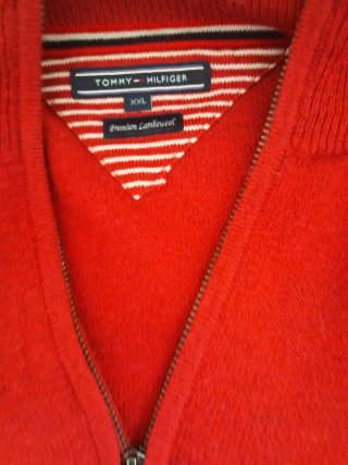 Jersey Tommy Hilfiger Rojo XXL