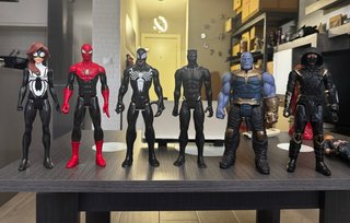 Pack Figuras Marvel: Spider-Man, Venom, Thanos...