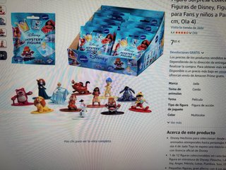 Cada figura son 3€  El set 18€  Mickey solo 5€