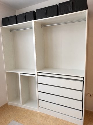 Vestidor IKEA PAX Blanco