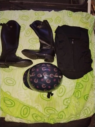 Set abbigliamento equitazione