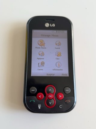 LG KS360 Tribe QWERTY Naranja - Funciona