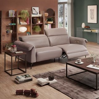 Sofá Natuzzi Editions C143 Piel Gris