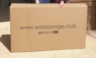 Caja de cartón para bicicleta