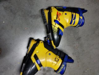 Esquís Rossignol E470 con fijaciones