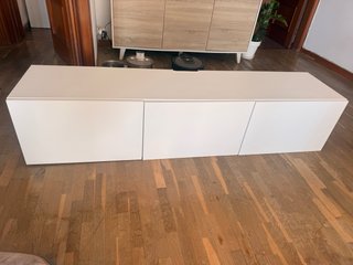 Mueble TV Ikea Besta Blanco