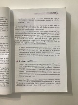 Psicología del desarrollo para trabajadores soc...