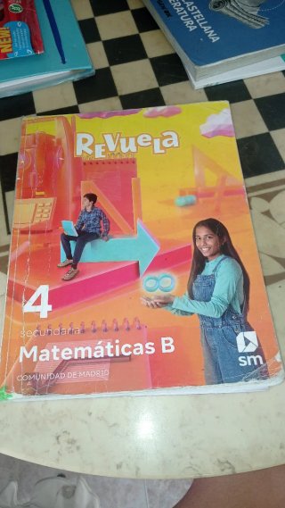 Libro de matemáticas de 4to de la eso