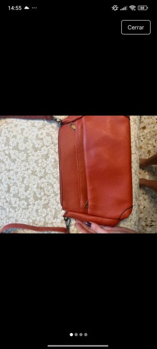 Bolso Bandolera Rojo