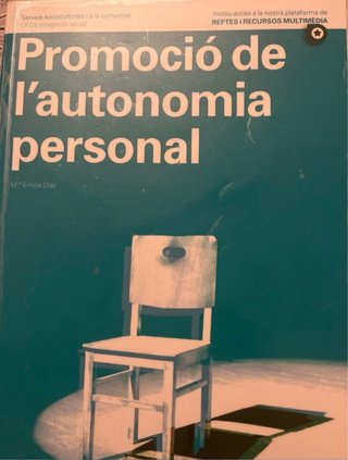 Libro Promoció de l’Autonomia Personal