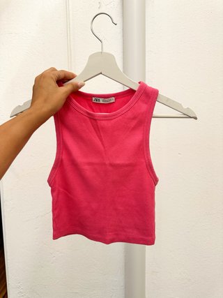 Top Rosa Zara Talla S