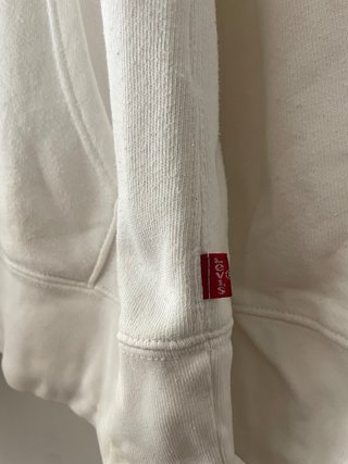Sudadera Levi's Blanca Talla M