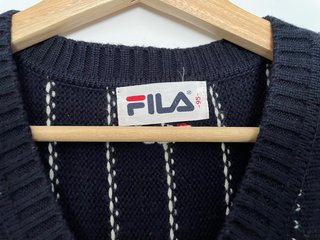 Chaleco Fila Negro Talla L