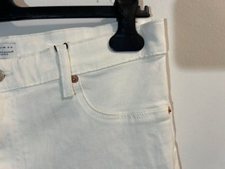 Pantalón Campana Blanco Zara Talla 44