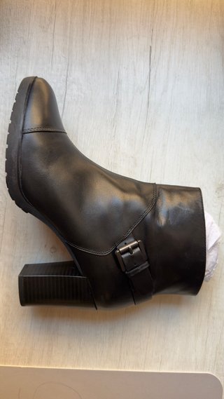 Botines de Piel Negros Geox