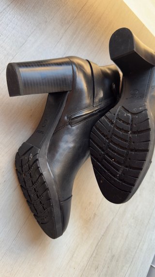 Botines de Piel Negros Geox