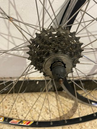 Ruedas Bicicleta Carretera 8 piñones Rigida Miche