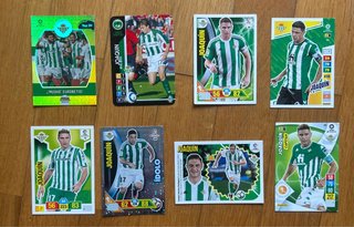 Lote de 8 Cromos de Joaquín (Real Betis)