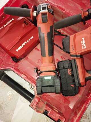 Conjunto Hilti Martillo TE 6-22 y Radial AG 6D-22