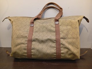 BOLSO TIPO DUFFEL AÑOS 70 COCA-COLA COLOR MARRON.