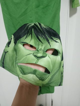 Disfraz de Hulk para niño