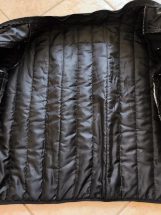 Forro interior negro para chaqueta de moto