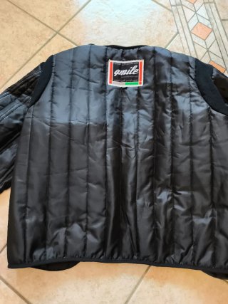 Forro interior negro para chaqueta de moto