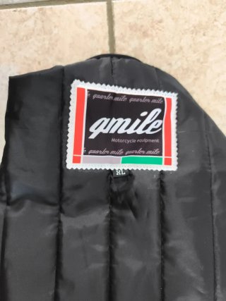 Forro interior negro para chaqueta de moto