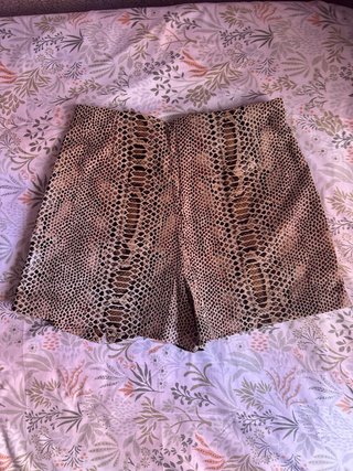 Falda pantalón Zara estampado serpiente Talla S
