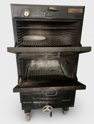 Horno de brasa profesional de2 cámaras tipo Josper
