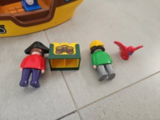 Barco Pirata Playmobil 1.2.3
