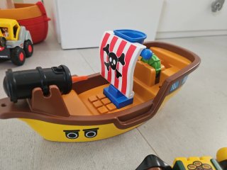 Barco Pirata Playmobil 1.2.3