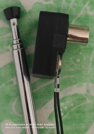 Antena Telescópica TV 75/300 Ohm