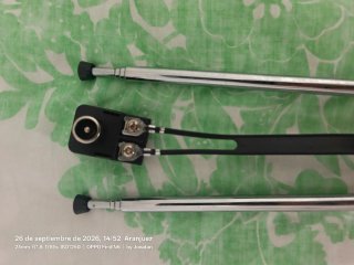 Antena Telescópica TV 75/300 Ohm