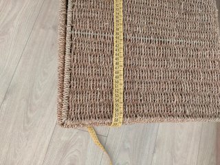 Cesta mimbre con tapa