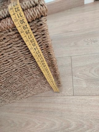 Cesta mimbre con tapa