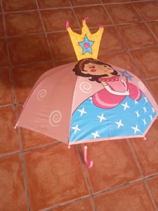 Paraguas Infantil de Princesa