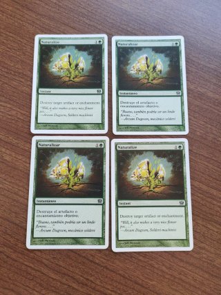 Naturalize Mtg set 🇪🇸🇬🇧
